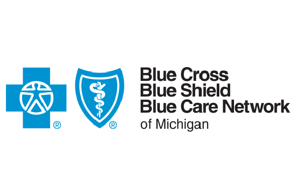 Logo for Blue Cross Blue Shield Blue Care Network of Michigan.