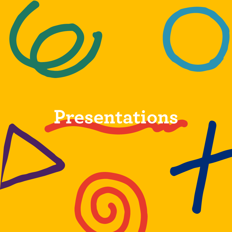 Presentations from past events.