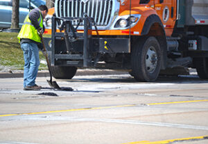 Warmer weather in Michigan means pothole season.