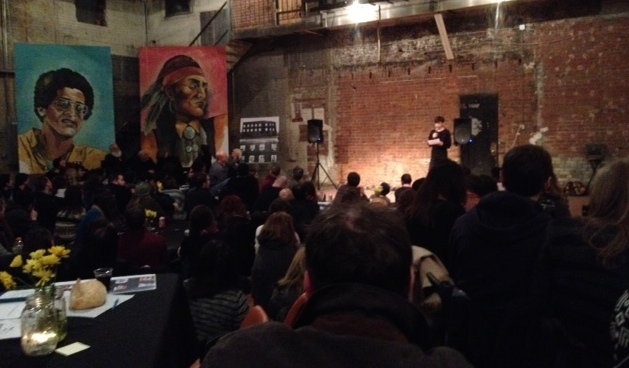 Detroit SOUP's monthly citywide dinner