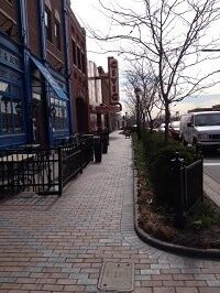 Farmington's sidewalk and landscape improvements make the street more welcoming.