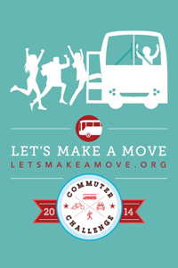 Marketing for the AAATA's Commuter Challenge.