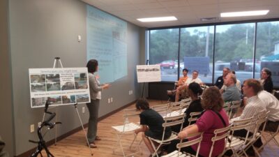 Kelly Clarke discusses the Kalamazoo County Land Bank properties along Portage, and how the street affects their business attraction efforts.