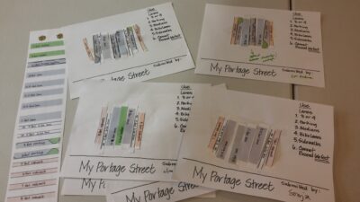Community members designed their ideal Portage Street as part of the conversation.