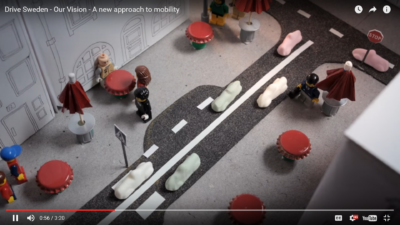 As envisioned in this Swedish video, CAVs and placemaking can be very compatible, if we prioritize space for people over space for vehicles.