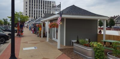 At Western Market, the city created 12 retail mini-shops at a cost of $30,000. The market offered small businesses a low-risk way to test out their storefront possibilities while filling a gap in the downtown streetscape.