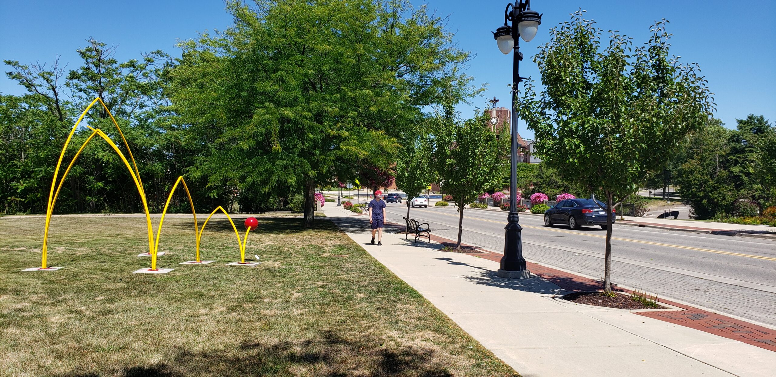 Fenton Public Art Installation, Leroy Street