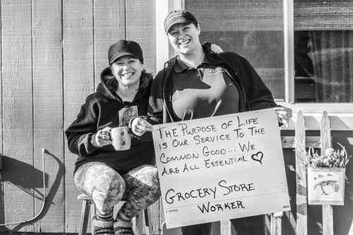 Milford Portraits COVID Photo