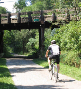Bike on Bike Path