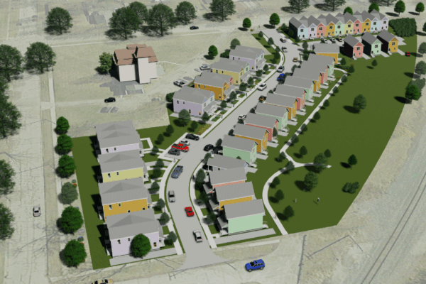 Artist rendering of Dorsey Estates.